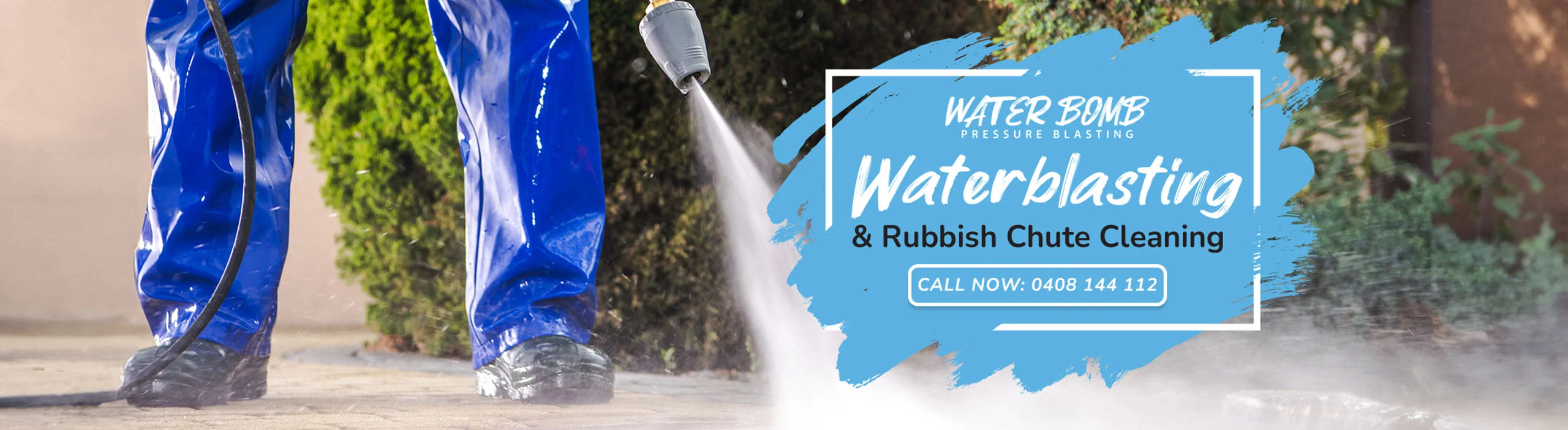 Garbage chute cleaning